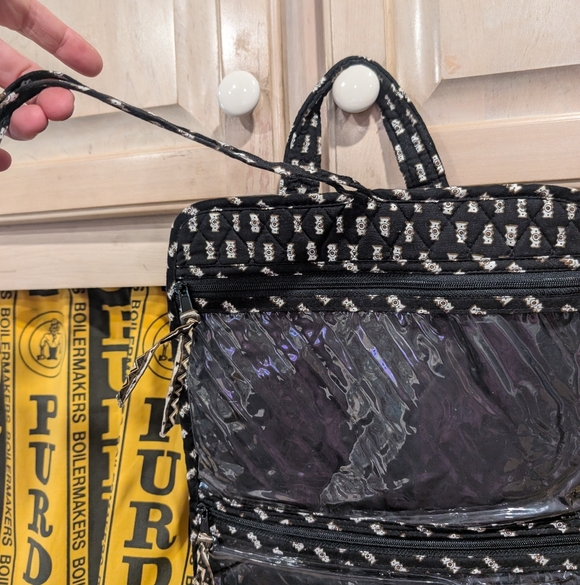 Vera Bradley hanging  cosmetic bag - Picture 4 of 6